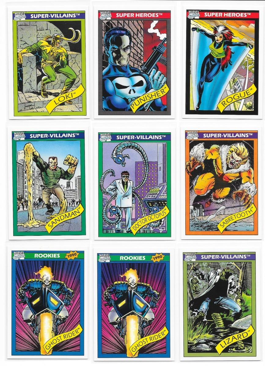 1990 Impel Fleer Marvel Universe Series 1 Lot of 23 Cards