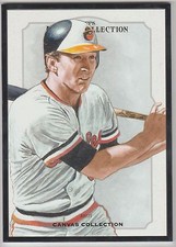 Cal Ripken Jr. 2014 TOPPS MUSEUM CANVAS COLLECTION REPRODUCTION JUMBO #09/25