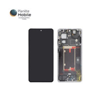 Original Ecran LCD & Vitre tactile Blanc/Bleu avec Châssis pour OnePlus 13