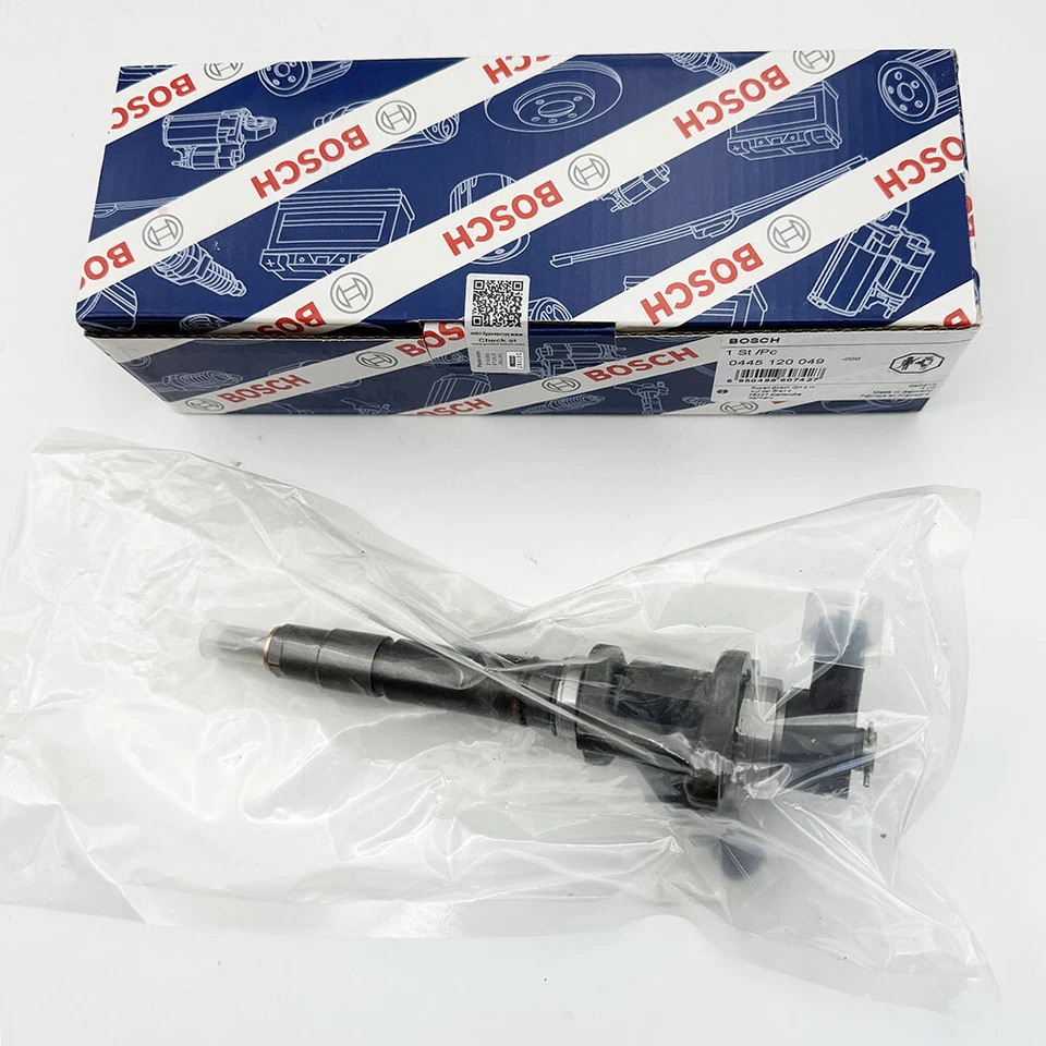 4x Inyector de combustible diésel 0445120049 compatible con motor ME223750 Mitsubishi 4M50 4,9 L Foto 3 de 4
