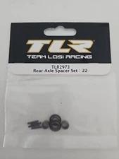 Team Losi Racing TLR2973 Rear Axle Spacer Set (2): 22-Buggy & 22T-Truck