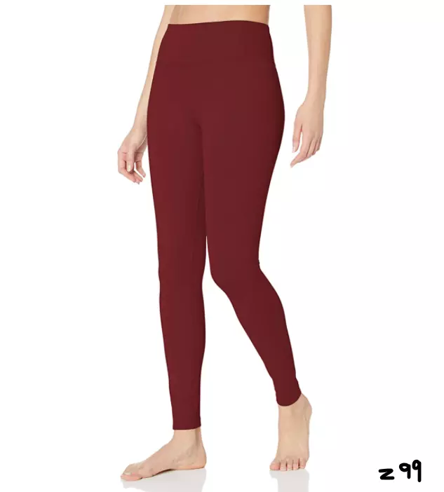 Core 10 Women's Spectrum High Waist Yoga Full-Length Legging - 28, Ruby,  Small