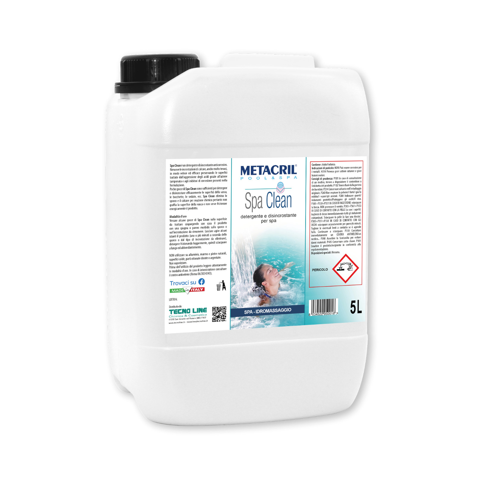Spa Clean 5 L Detergente Disincrostante Idromassaggio - Miglior Prezzo