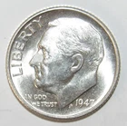 1947 S Roosevelt Dime CH BU (B67)