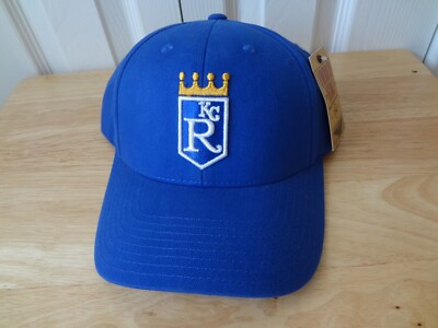 Vintage MLB Kansas City Royals LOGO Strapback Hat 90s American