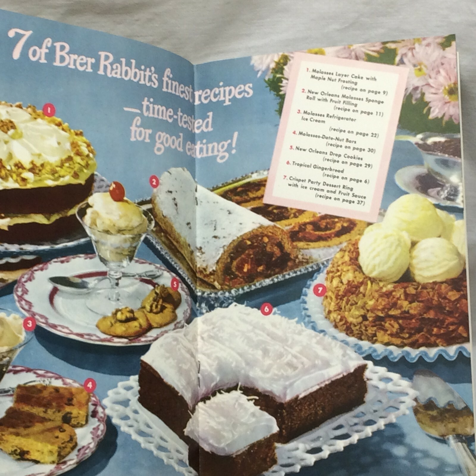 Vintage 1948 Brer Rabbit's New Orleans Molasses Recipes Artist Design ...
