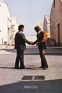 Laminated Pink Floyd Wish You Were Here Album Cover Poster 61x91cm Picture Ebay