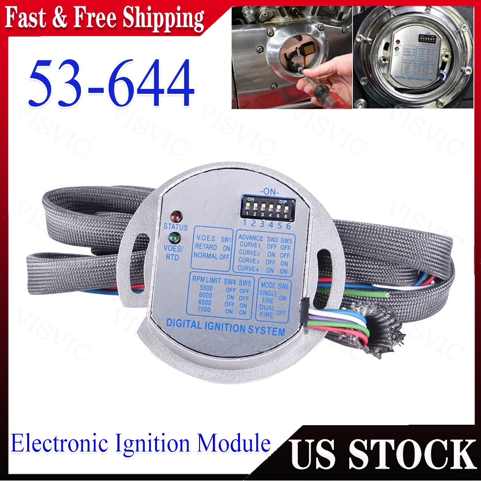 Programmable Single Fire Electronic Ignition Module For Sportster