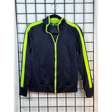 Lauren Ralph Lauren Active Track Jacket Womens S Blue Green Zip Up Athleisure