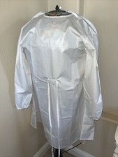 Lot of 20 Level 1 Isolation Gowns 100 Polyester Washable Reusable Sm Med