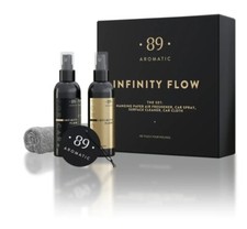 Aromatic 89 CAR CARE SET: Dashboard Cleaner Perfume Spray Microfiber Cloth