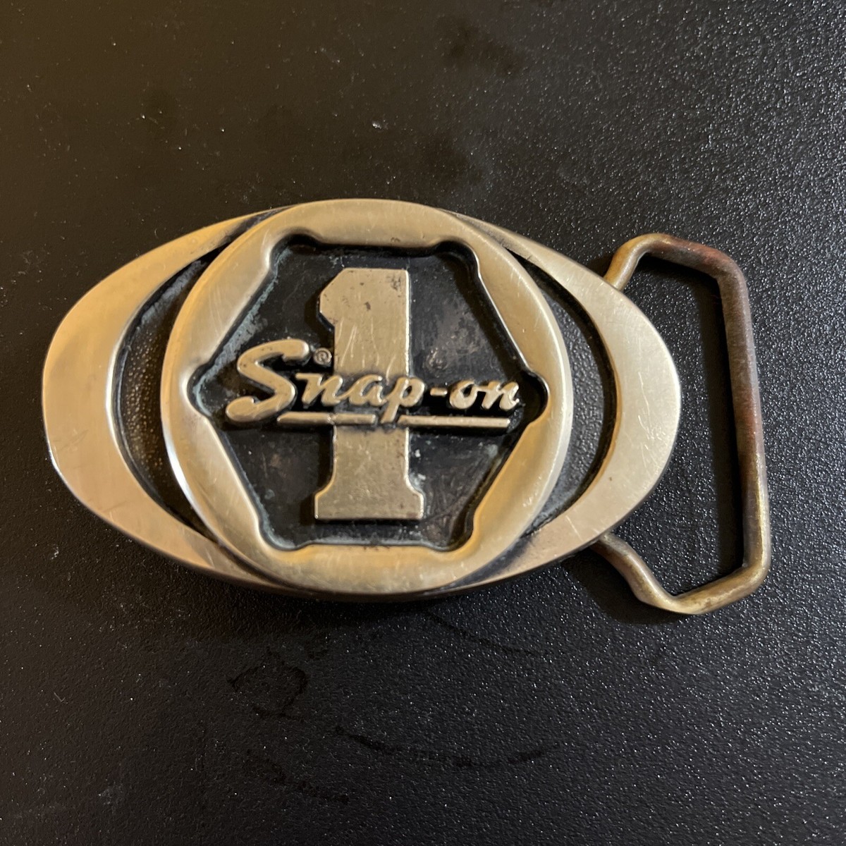 Vintage Snap-on Tools Promo Belt Buckle - BTS #SPP-455 - Made in 