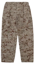 Large Long - US Marine Corps MCCUU Desert Marpat Trousers Pants USMC Military