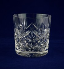 Thomas Webb Crystal CONTINENTAL Whiskey Glass / Tumbler – 8.3cms (3-1/4″) Tall