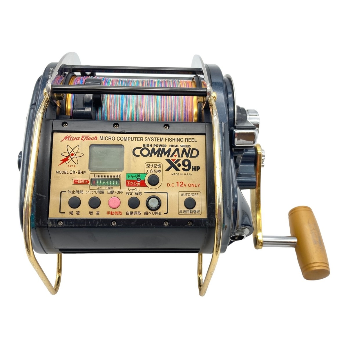ミヤエポック　COMMAND X9 HP Miya Epoch COMMAND X 9 HP Electric Reel Big game Fishing w