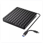 USB 3.0 and Type c Slim External DVD RW CD Writer Drive Burner Reader Player