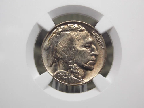 1929 "P" Indian Head BUFFALO Nickel 5c NGC MS65 #016 GEM BU Uncirculated