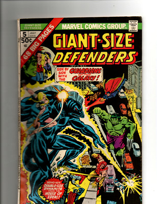 Giant-Size Defenders #5 (Marvel Comics July 1975)