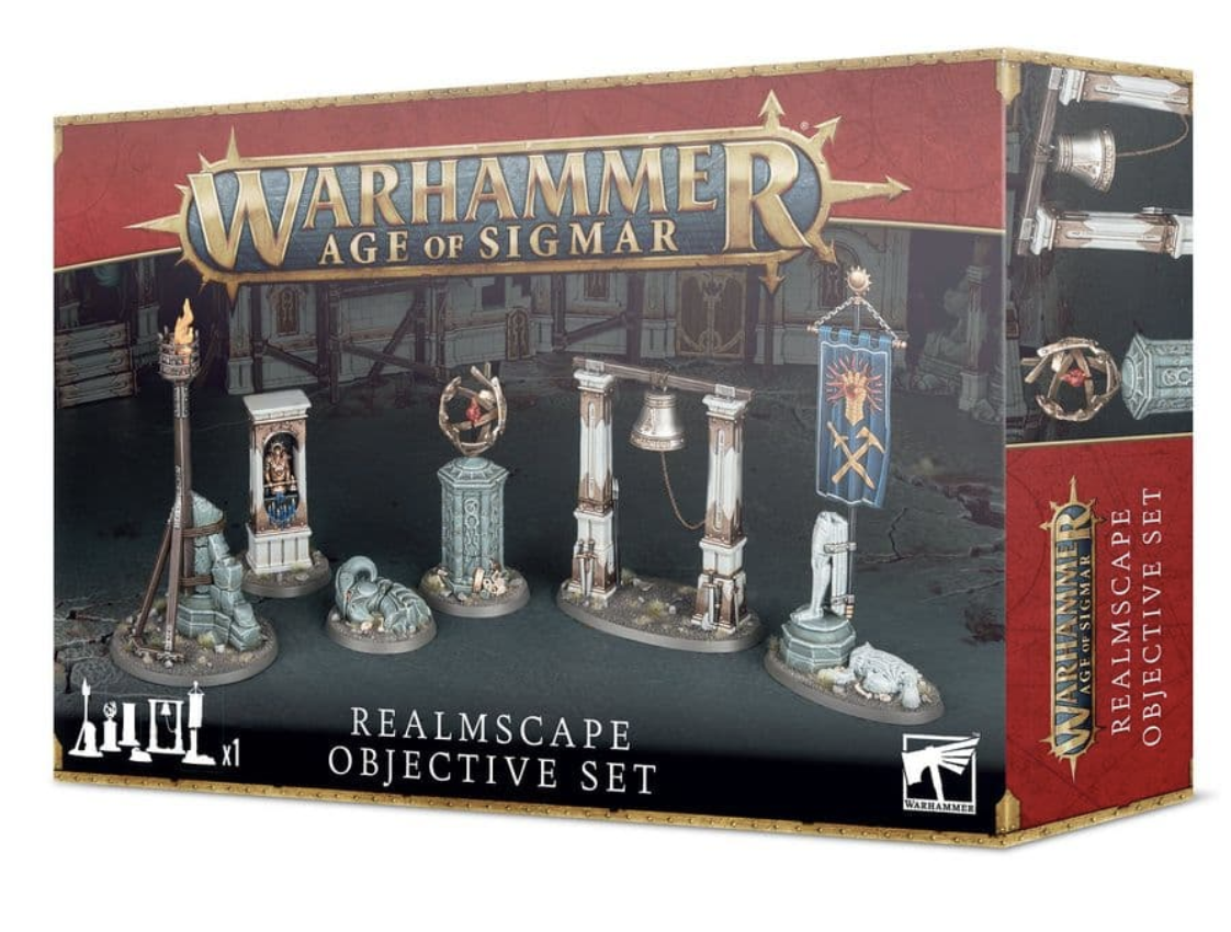 SET OBIETTIVI DEL PAESAGGIO Warhammer Age of Sigmar Realmscape Objective set