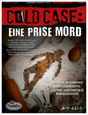 76465 - Cold Case Eine Steckdose Wer Findet I? Krimi Spiel für Erwachsene ausser...