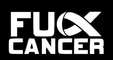 F**k Cancer Awareness Ribbon Sticker Decal