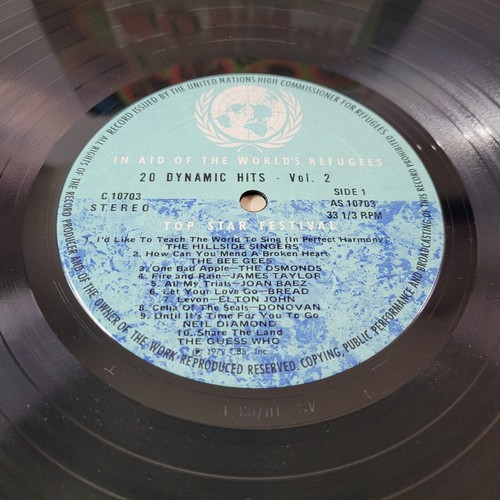 20 Top Star Festival Dynamic Hits Volume Two - Various Artists - Vinyl LP 1972 - Picture 14 of 16