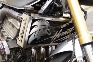honda hornet radiator cover