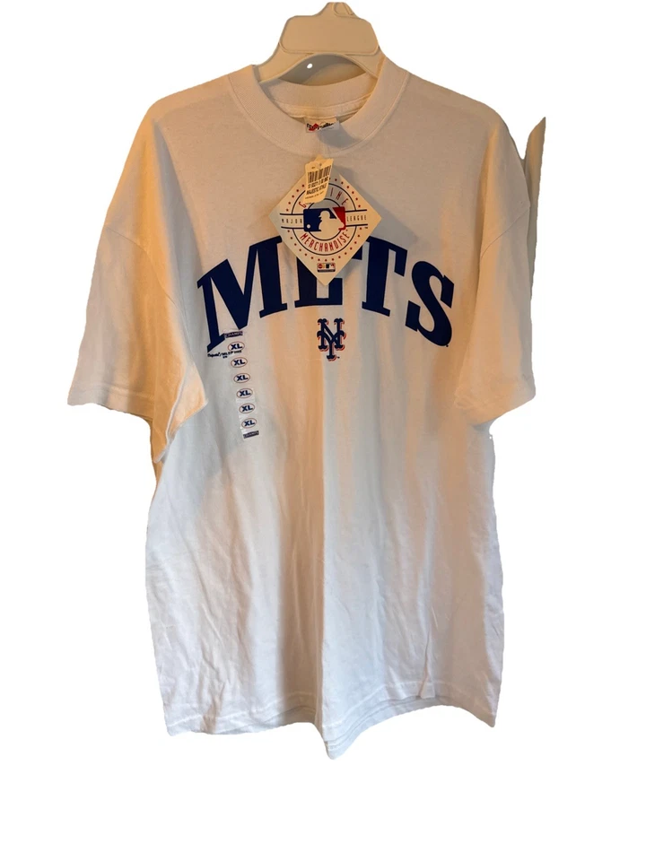 Camiseta Majestic Champs 2000 New York Mets Vintage XL NUEVA CON ETIQUETAS Foto 2 de 4