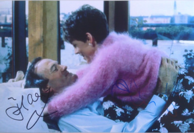 John Cleese & Jamie Lee Curtis orig. Autogramm  20x30  FISCH NAMENS WANDA