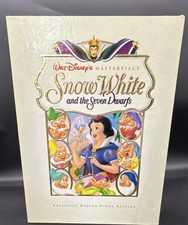 Disney Snow White and the Seven Dwarfs Deluxe Video Edition VHS Box Set RARE