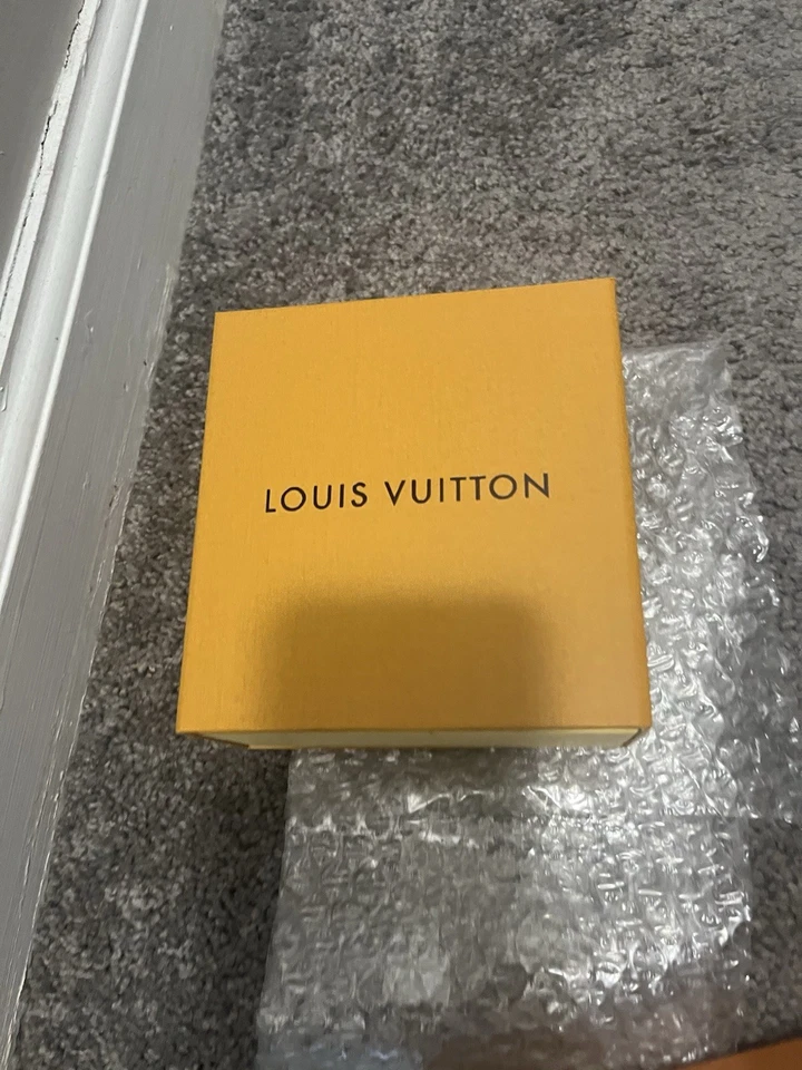 Пояс с коричневой монограммой и золотой пряжкой Louis Vuitton - Изображение 3 из 3