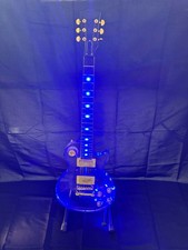 Great price: transparent body, fretboard with blue light