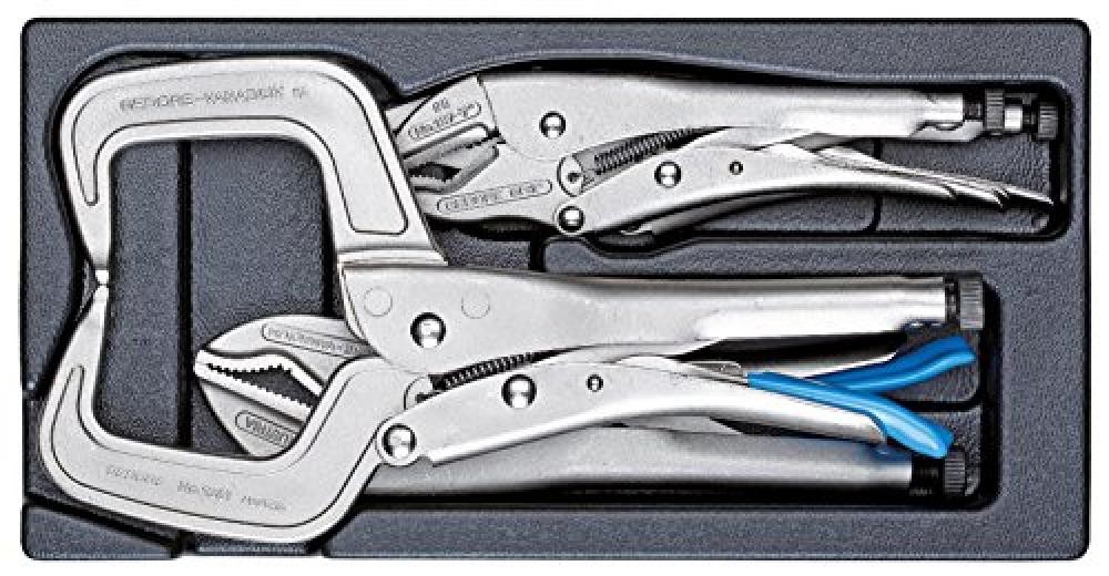 Gedore, 1500 ES-137, Pinze Grip impostati nel terzo modulo ES - NUOVO