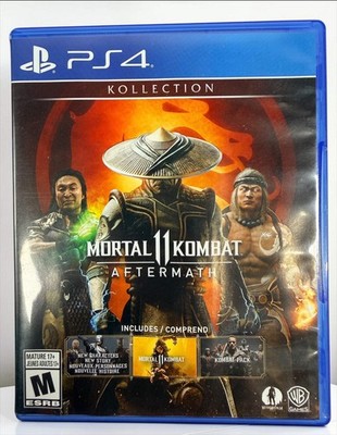 PS4 Mortal Kombat 11 Aftermath Kollection Complete CIB