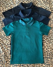 Chaps Polo Shirts (Set Of 3) Boys Size 8 School Approved Uniform
