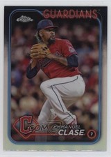 2024 Topps Chrome Refractor Emmanuel Clase #166 6u5