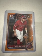 2022 Bowman Draft Sonny DiChiara #BD-16 Orange /25