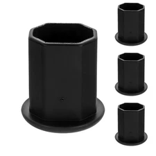 4 PCS Hockey Accessories Stick Butt End Caps Heat Resistant Cover