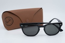 Ray-Ban RB4140 Unisex Sunglasses - Polished Black/Green