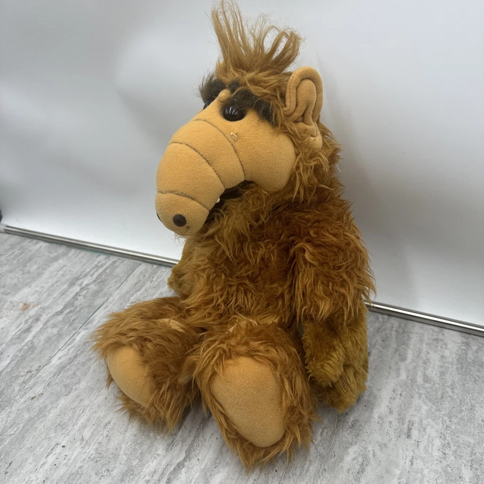 "Muñeco de peluche ALF Coleco Alien Productions 1986 vintage peluche de 18""" Foto 2 de 4
