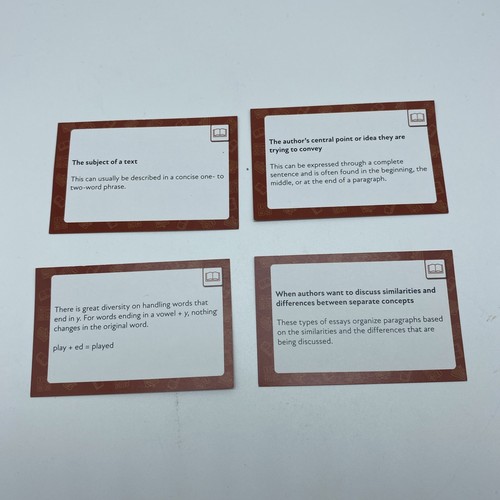 Test Prep Books ParaPro Flash Cards-ParaProfessional-Reading, Writing, Math - Picture 5 of 14