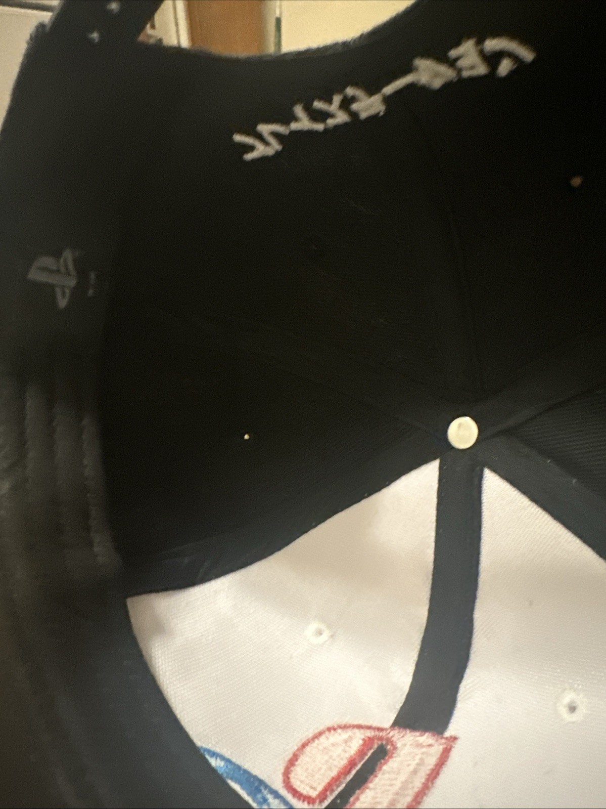 PlayStation Hat Snapback Cap Adjustable Black Fla… - image 2