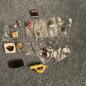 IBEW Local 103 Boston, MA Pins, Whistle, And Money Clip