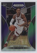 2019-20 Panini Prizm Draft Picks Purple & Green Prizm 16/199 KZ Okpala #97 0ud4
