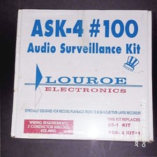 LOUROE ELECTRONICS LE-015 ASK-4 KIT 100 Audio Monitoring, Surveillance
