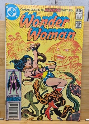 Vintage DC Comics Wonder Woman Issue 277 March 1981 Bronze Age Huntress Comic