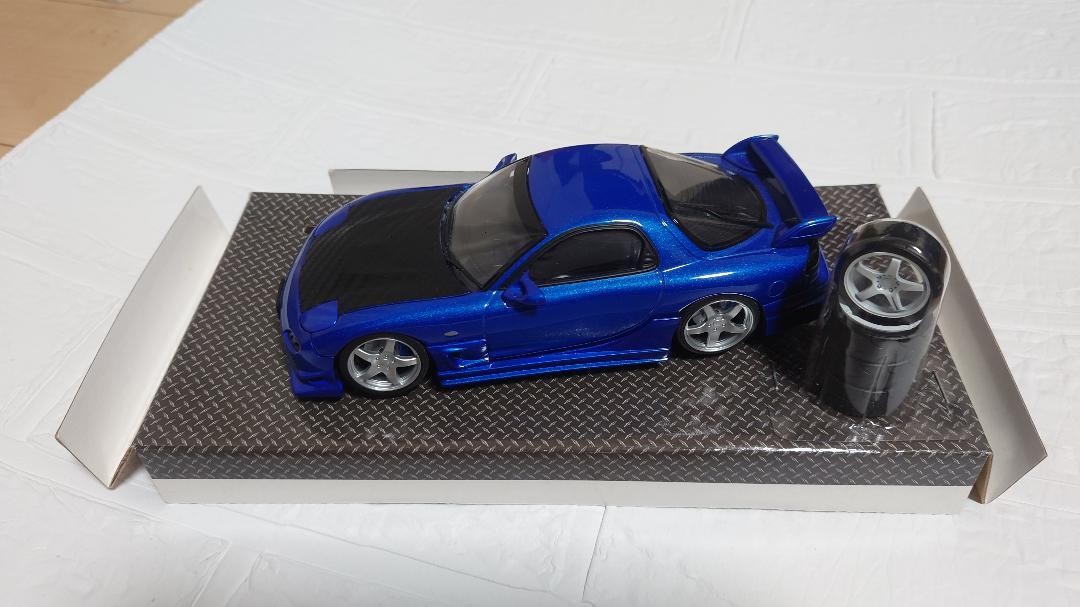 1/24 ホットワークス FD3S RX-7 MAZDASPEED 青 Amazon | ホットワークス 1/24 MAZDA RX-7 MAZDASPEED R spec