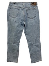 vintage Calvin Klein Mens Light Wash Relaxed Fit Jeans Size 40 Made In USA