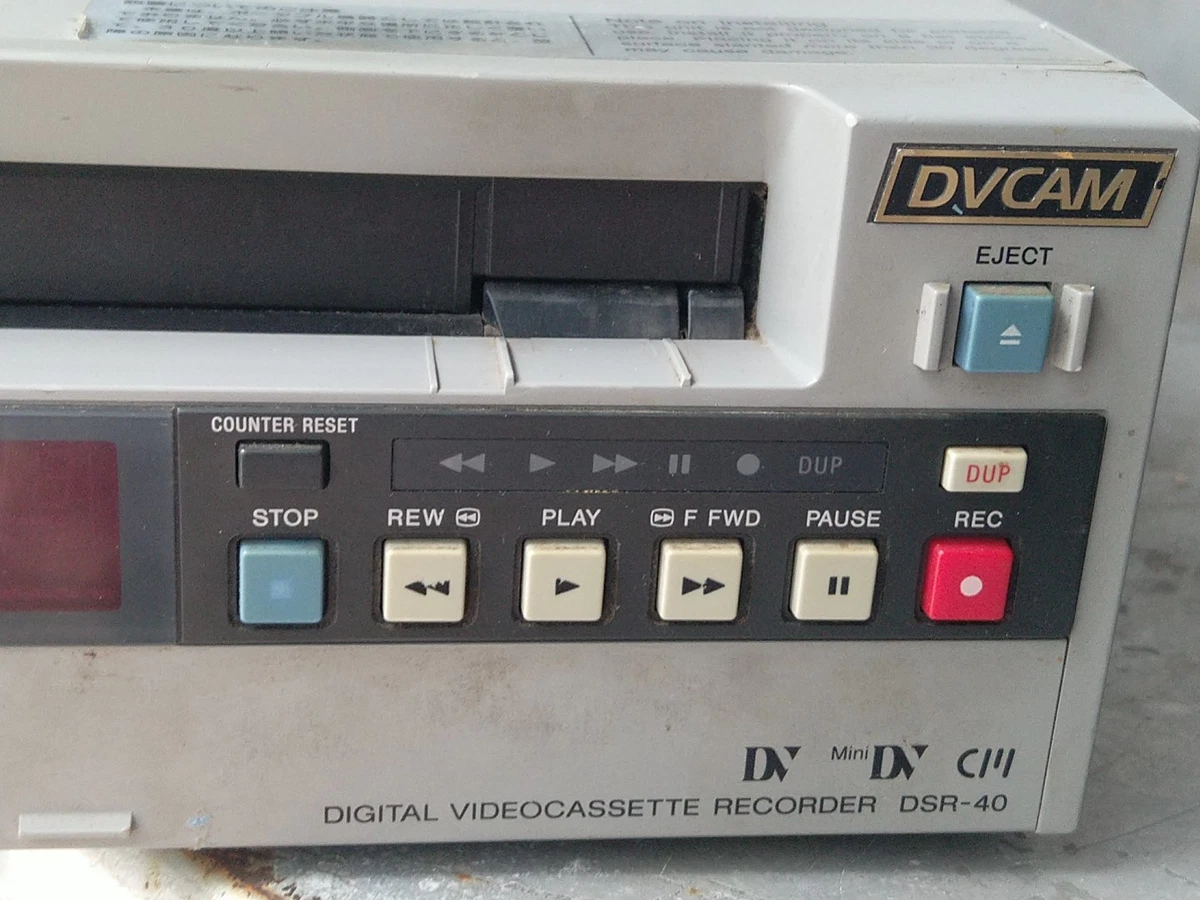 Sony DSR DV: MiniDV Video Recorders & Players for sale | eBay Sony DSR DV: MiniDV Video Recorders & Players for sale | eBay