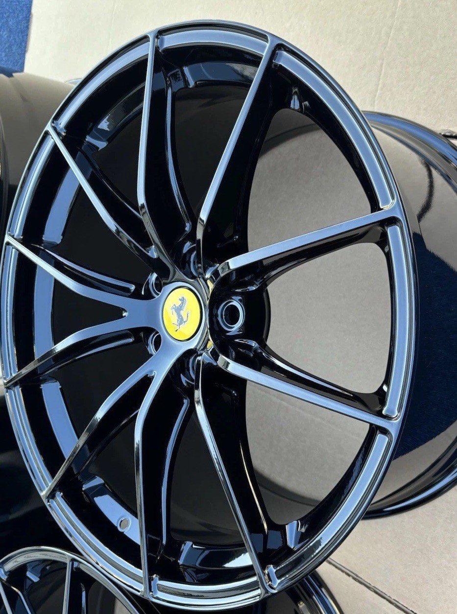 20” OEM FERRARI 812 SUPERFAST GTS F12 TDF LIGHTWEIGHT WHEELS  COMPETIZIONE RIMS